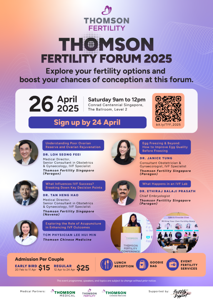 Thomson Fertility Forum 2025 Event Poster